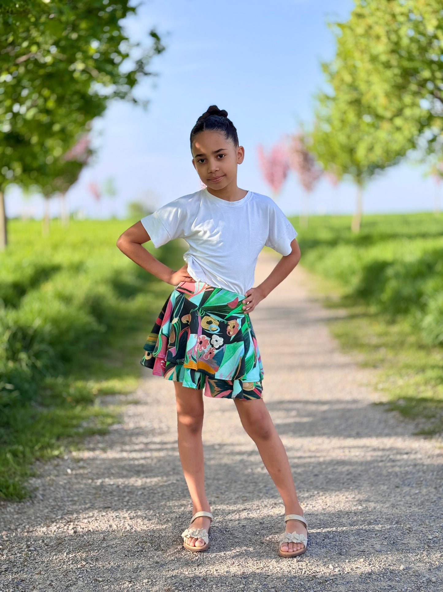 Ember Dress Romper and Skort - PDF Sewing Pattern
