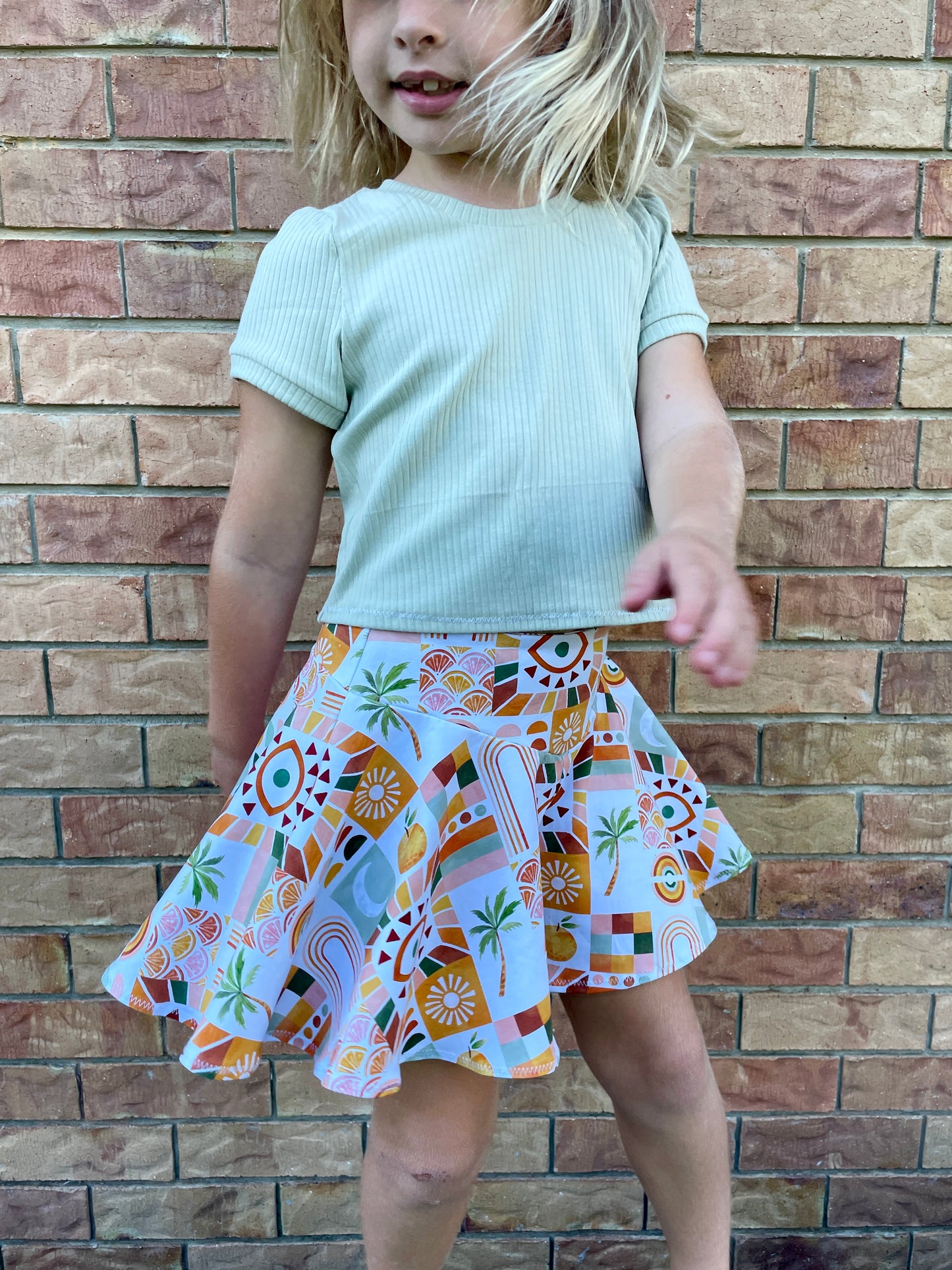 Ember Dress Romper and Skort - PDF Sewing Pattern