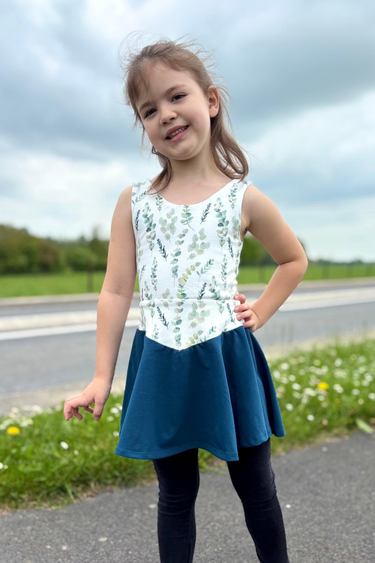 Ember Dress Romper and Skort - PDF Sewing Pattern
