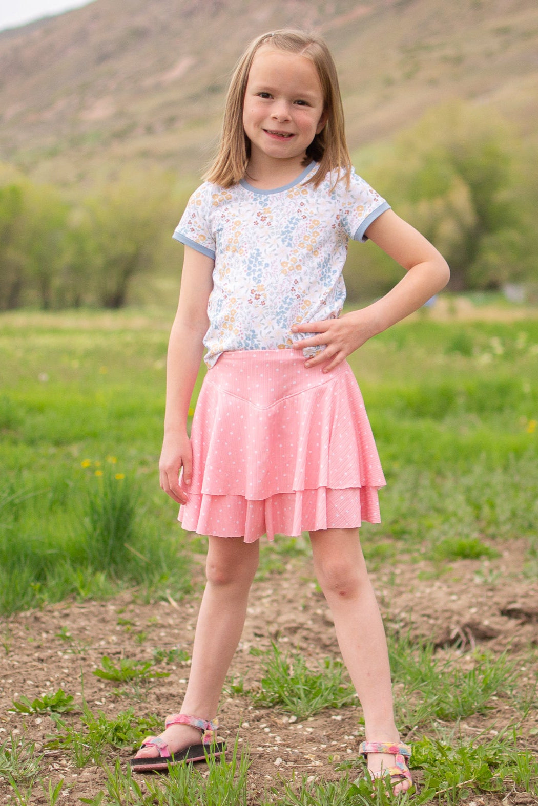 Ember Dress Romper and Skort - PDF Sewing Pattern