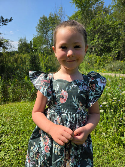 Wren Dress and Romper - PDF Sewing Pattern
