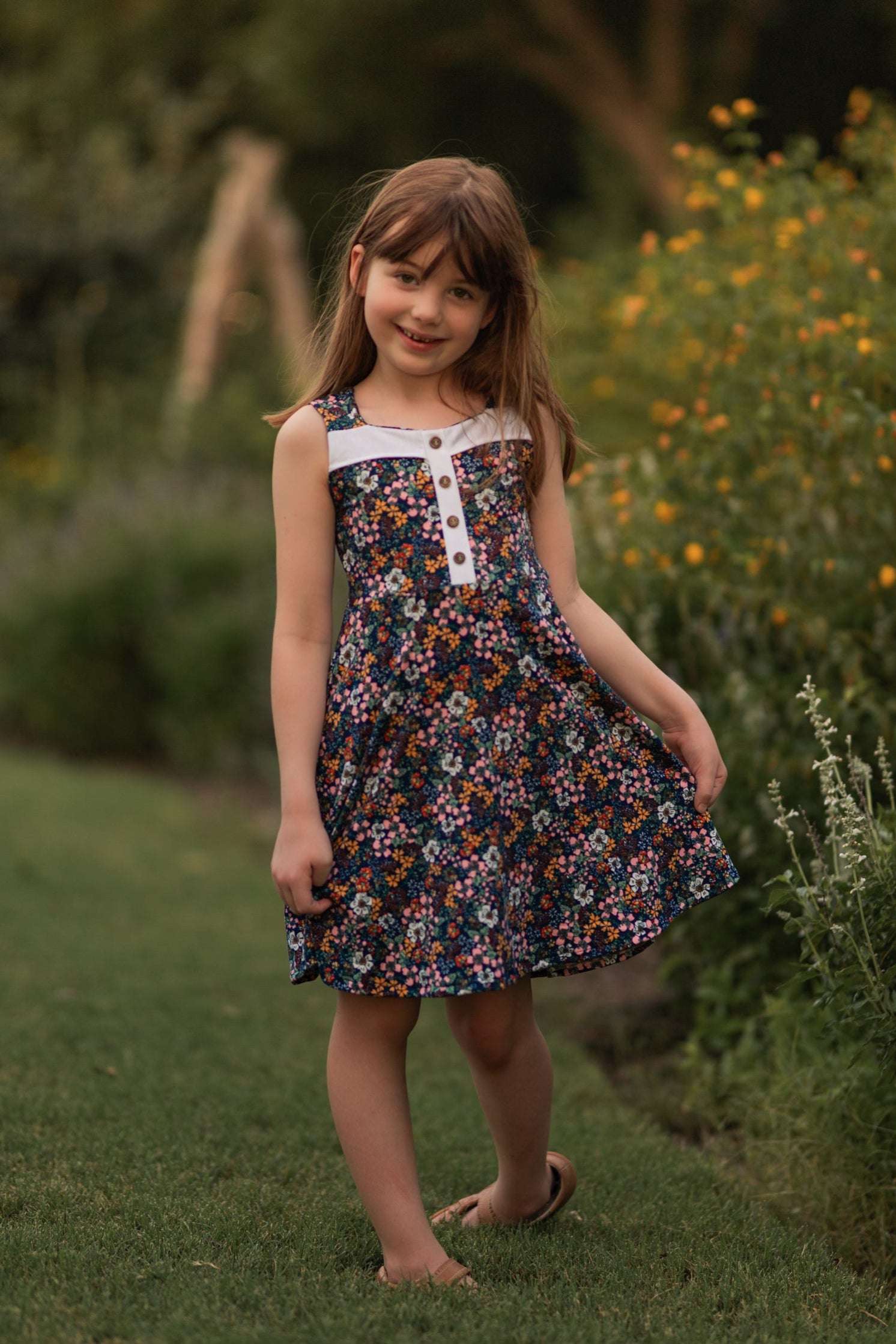 vintage dress pattern kids