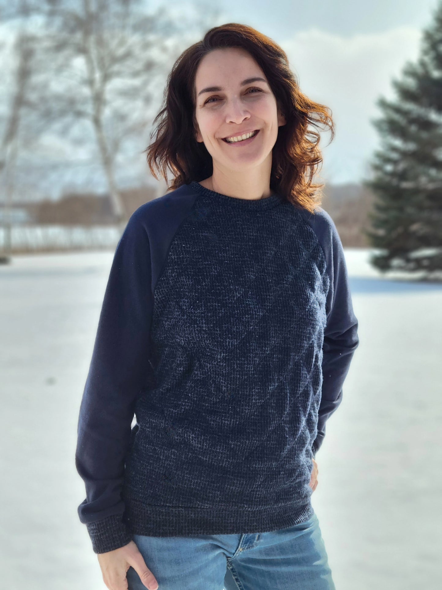 Glacier Sweater/Hoodie Adult - Pdf Sewing Pattern