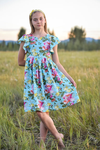 Wren Dress and Romper - PDF Sewing Pattern