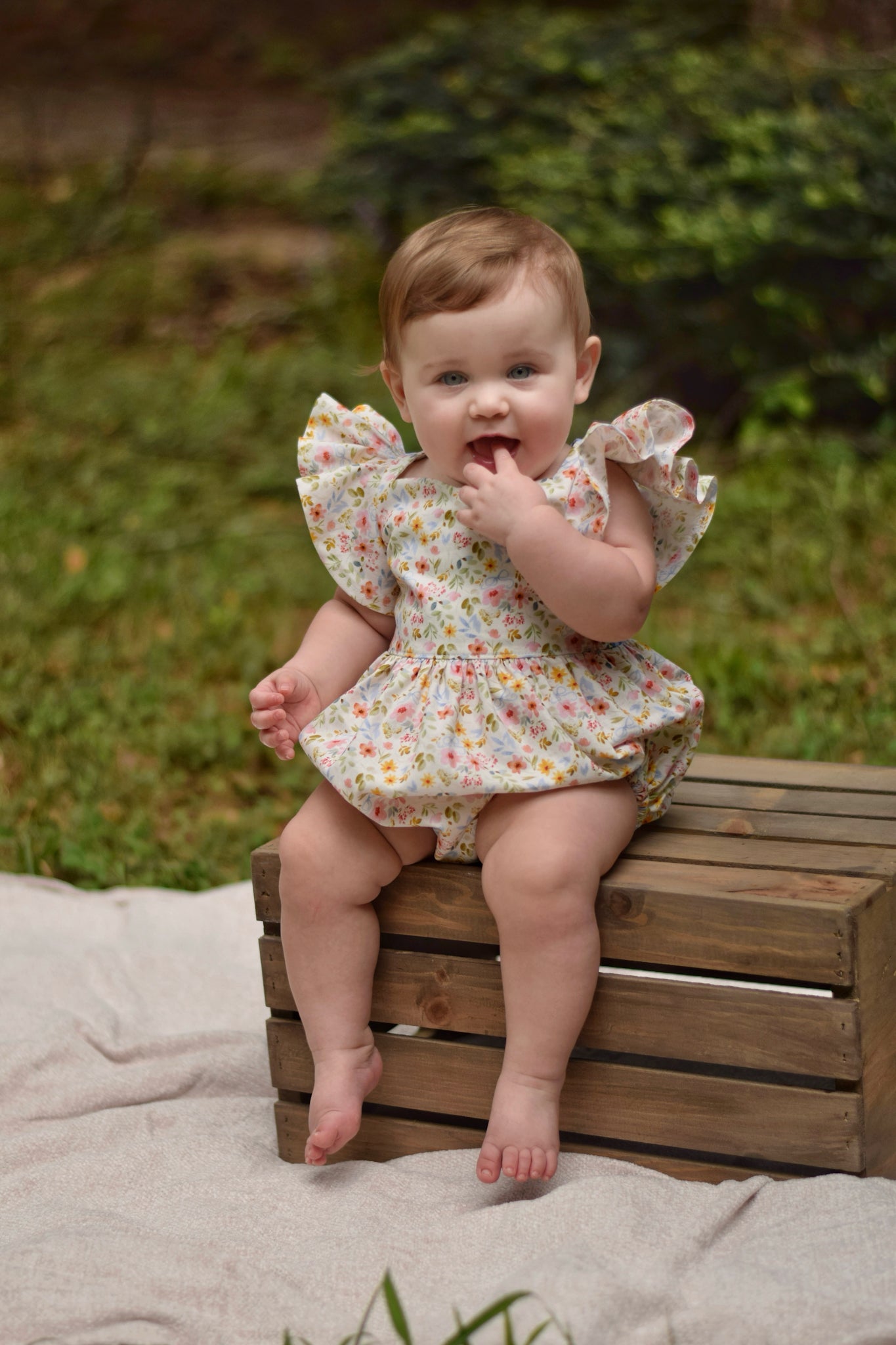 Wren Dress and Romper - PDF Sewing Pattern