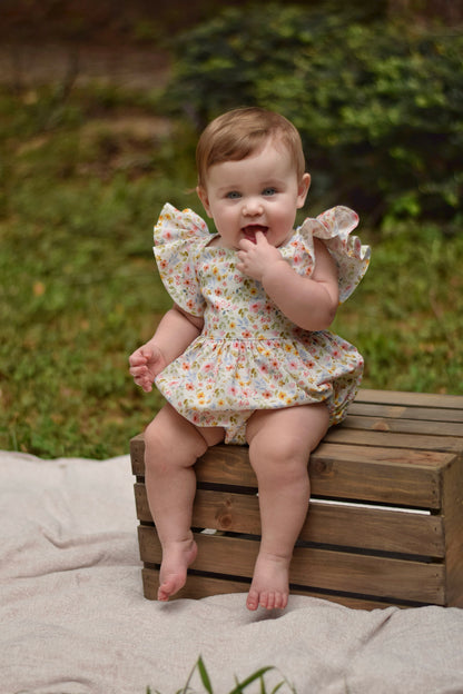 Wren Dress and Romper - PDF Sewing Pattern
