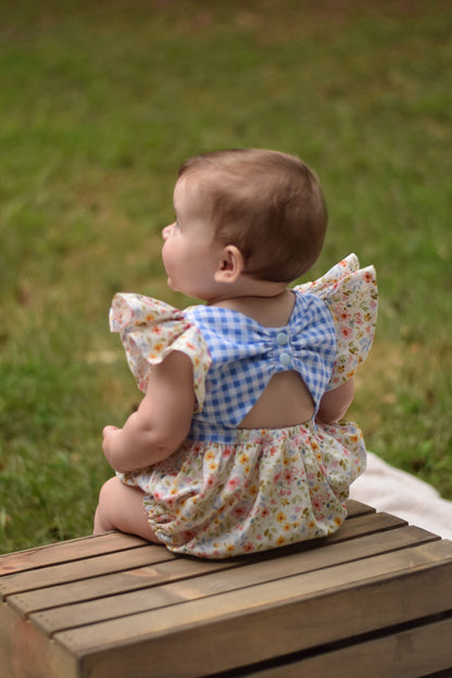 Wren Dress and Romper - PDF Sewing Pattern