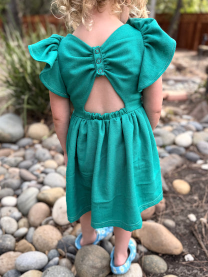Wren Dress and Romper - PDF Sewing Pattern