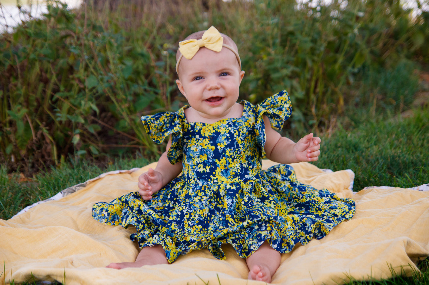 Wren Dress and Romper - PDF Sewing Pattern