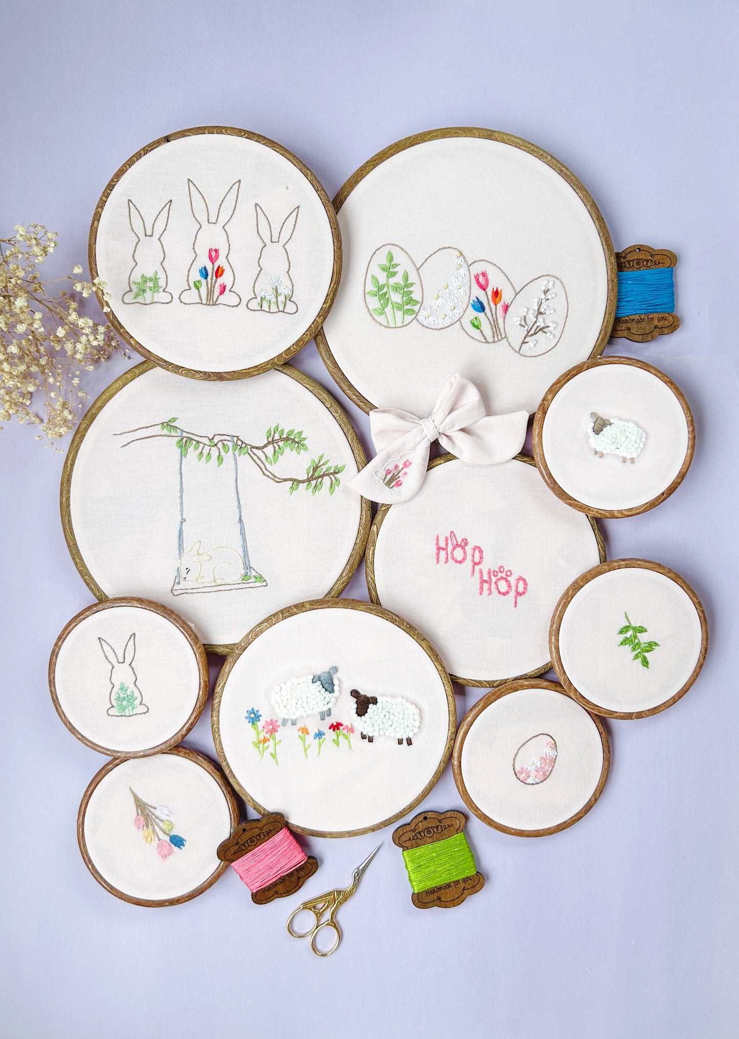 Meadow Embroidery PDF Pattern