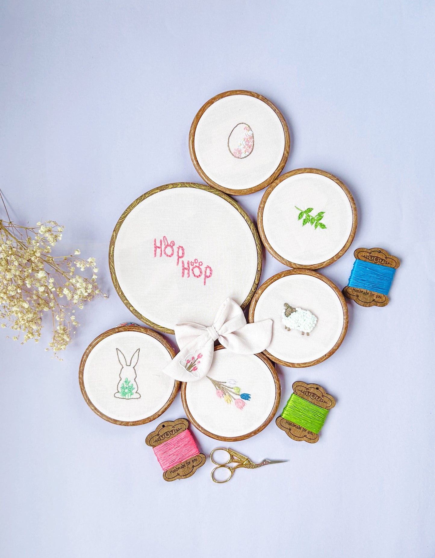 Meadow Embroidery PDF Pattern