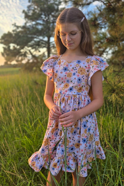 Wren Dress and Romper - PDF Sewing Pattern