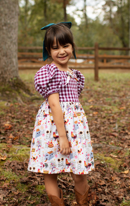 Aurora Dress Baby/Child - PDF Sewing Pattern