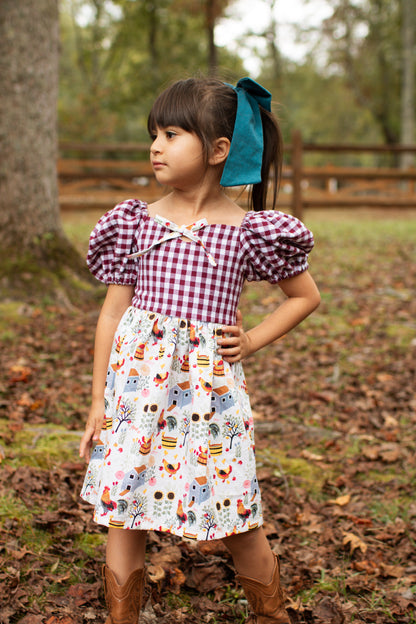 Aurora Dress Baby/Child - PDF Sewing Pattern