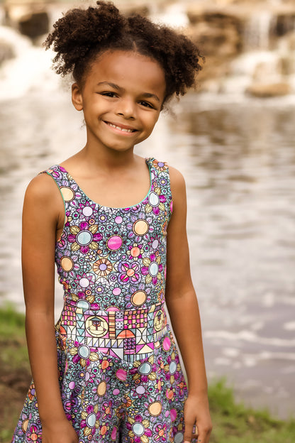 Ember Dress Romper and Skort - PDF Sewing Pattern